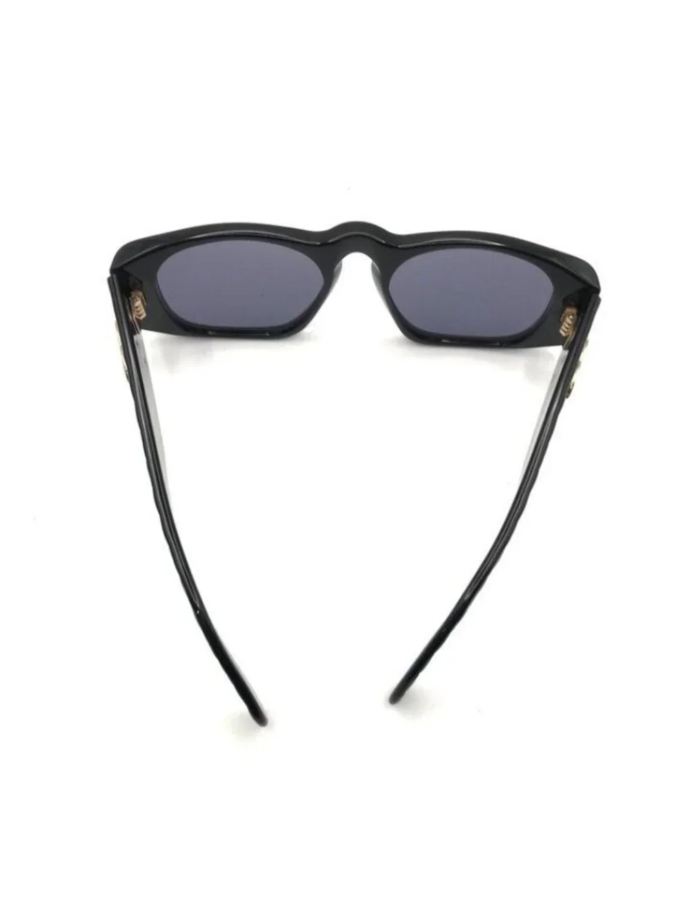 Chanel CC Logo Quilted Sunglasses Eyewear Black